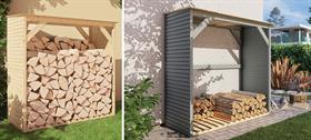 Abris bois de chauffage pas cher