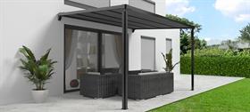 Pergola adossee et pergola murale